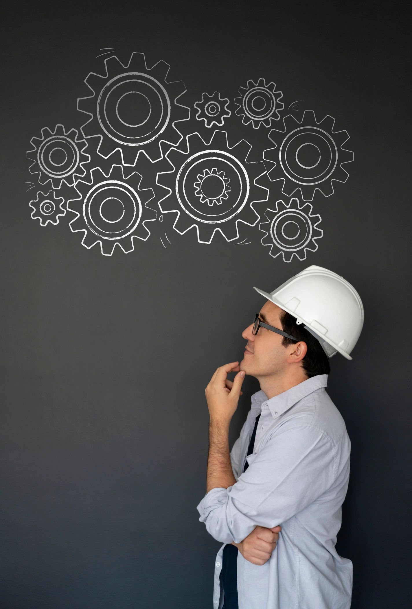 Engineering consultant thinking